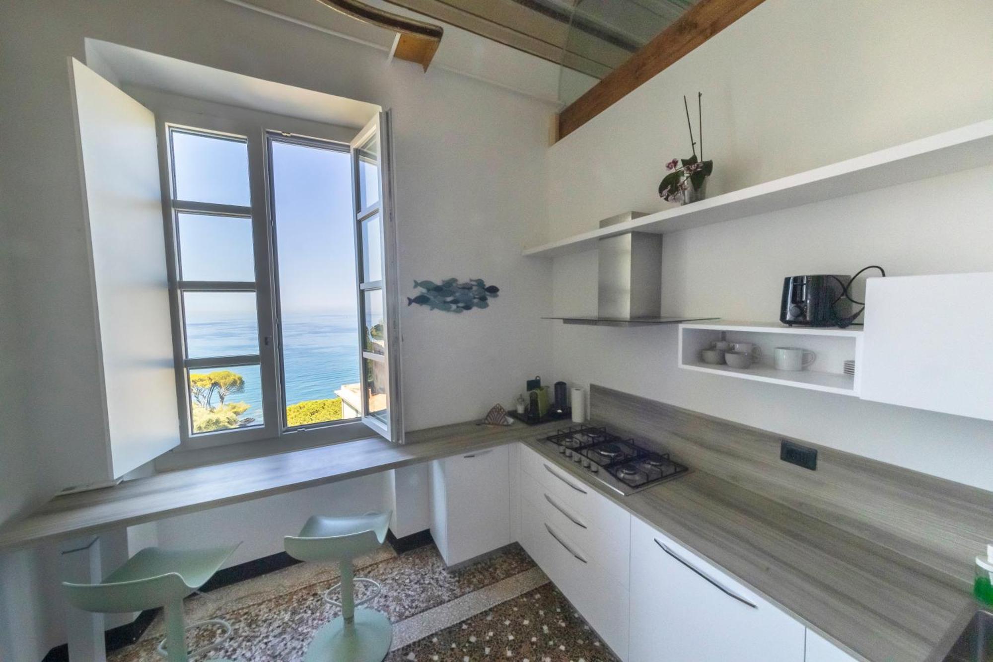 Villa Baia Dei Frati Recco Exterior foto