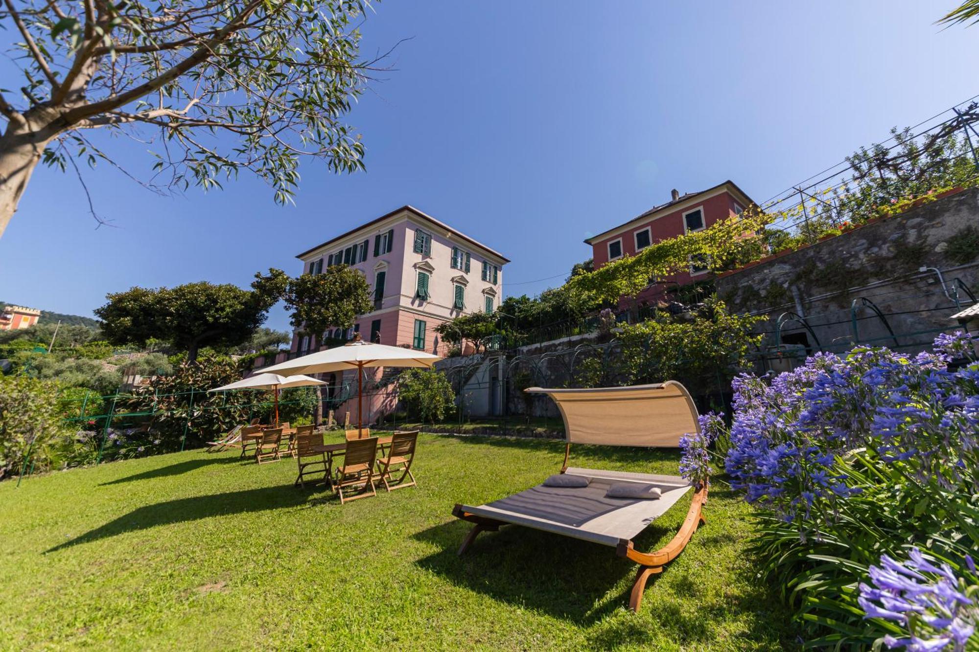 Villa Baia Dei Frati Recco Exterior foto